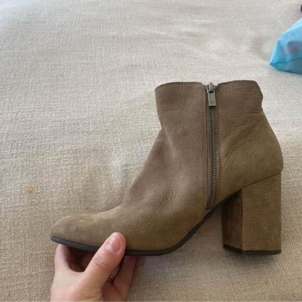 Lucky Suede Booties- women’s size 8